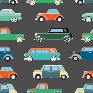 wallpaper of set vintage cars