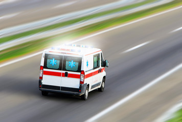 Fototapeta na wymiar Ambulance