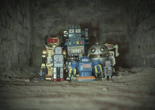 Roboter-Clique