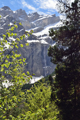 Cirque of Gavarnie in spring