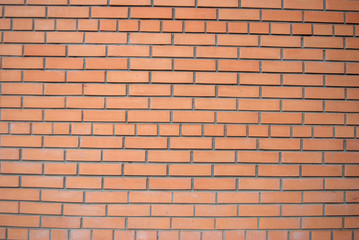 Red brick wall