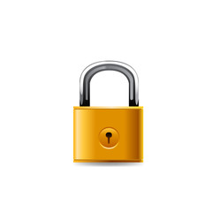 Lock icon vector