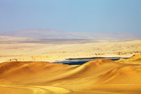 rocky coast, Paracas, Peru