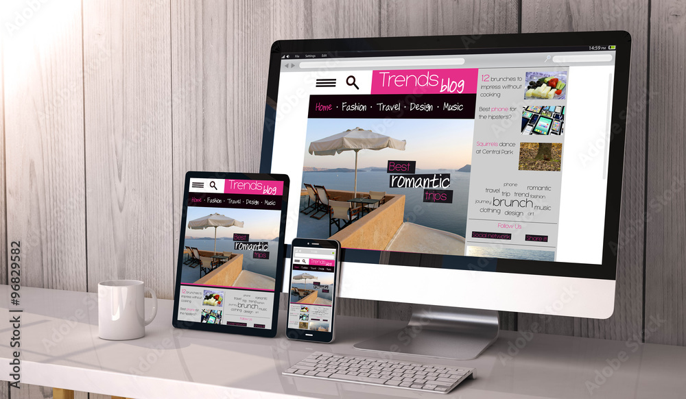 Canvas Prints devices responsive with responsive design