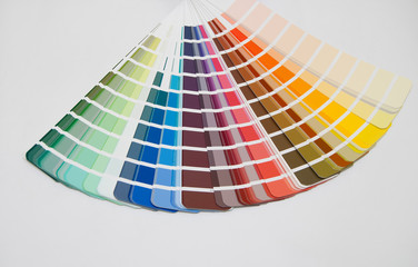 open sample colors catalogue