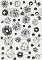 Estrellas de Navidad mientras nieva