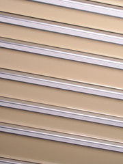 Silver and beige slat background angled right down, Australia 2016
