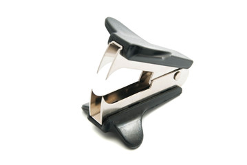 black staple remover