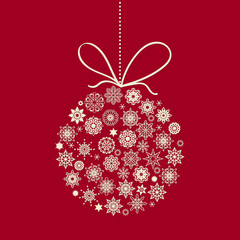 Vector Christmas Ball