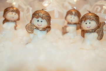 Christmas Candle Dolls
