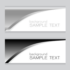 background vector waves gray black abstract