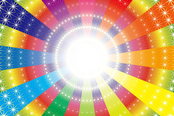 #Background #wallpaper #Vector #Illustration #design #free #free_size #charge_free #colorful #color rainbow,show business,entertainment,party,image 背景素材壁紙,光,キラキラ,輝き,煌き,淡い,ぼかし,淡い光,薄明かり,光線,明かり,放射線,放射状