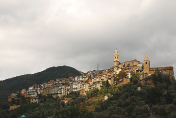Fototapeta na wymiar Montalto Ligure, Liguria