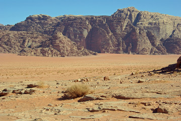 Jordanie, le désert du Wadi Rum