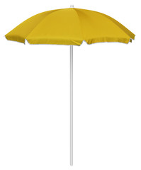Beach umbrella - yellow