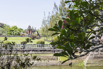 Temple in Bali, Indonesia on a beautiful sunny day