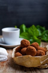 chocolate truffle 