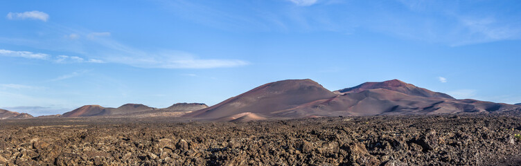 National Park Timanfaya in Lanzarote, Canary Islands, Spain © travelview