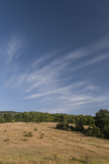 Campagne sauvage en Italie