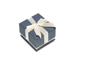 Gift box on a white background. 