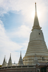Naklejka premium Pagoda Temple in Bangkok, Thailand