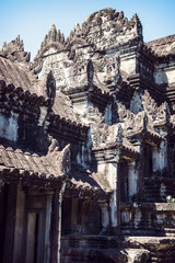 Angkor Wat Temple view, Siem reap, Cambodia