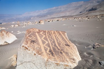 Peru-Toro Muerto Petroglyphs,most archeologist date to the period of Wari domination, 1200 years ago