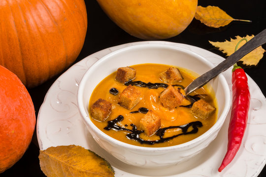 Autumn Pumpkin soup