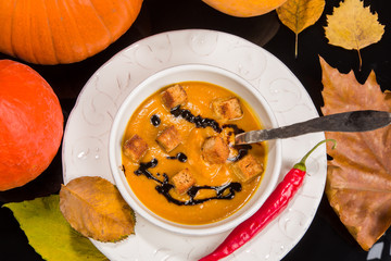 Autumn Pumpkin soup