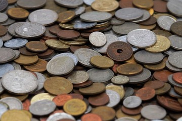 Many different currencies