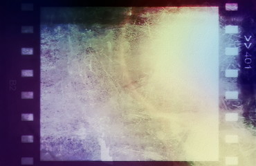 Naklejka premium film strip background