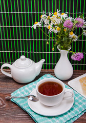 Tea set from colds