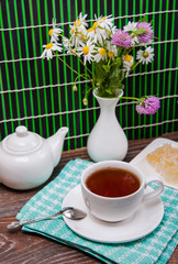 Tea set from colds