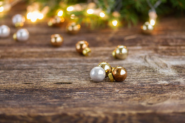 christmas background with lights