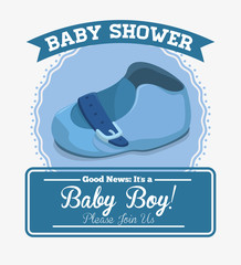 Baby shower invitation card