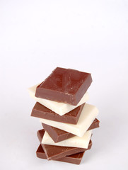 chocolate pieces