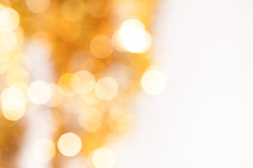 Obraz premium Christmas background of colored Christmas lights