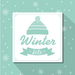 winter sale design 