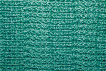 Wool Knitted Pattern. Closeup Fabric Background