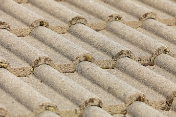 Brown tiles roof texture architecture background