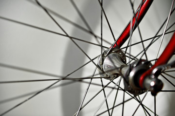 Vintage bicycle wheel hub