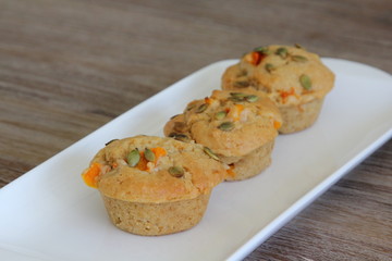 Vegan Butternut Pumpkin muffins