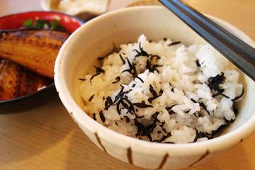 紫蘇ひじきご飯