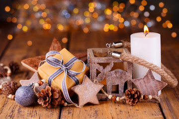 Christmas background  -  Natural decoration
