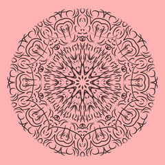 Mandala. Round Ornament Pattern