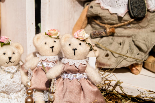 beauties girls doll bears