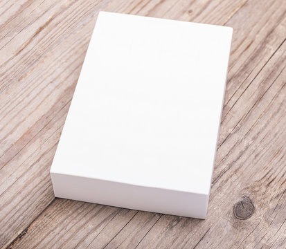 Blank white box.