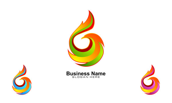 fire, flame, bird, hawk, eagle, phoenix, vector logo design