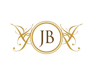 JB Luxury Ornament initial Logo