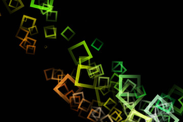 fantastic abstract square background design illustration